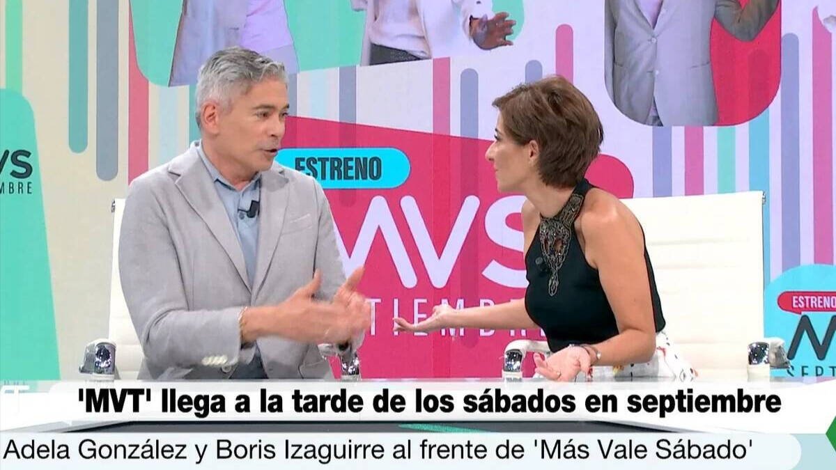 Adela González y Boris Izaguirre en
