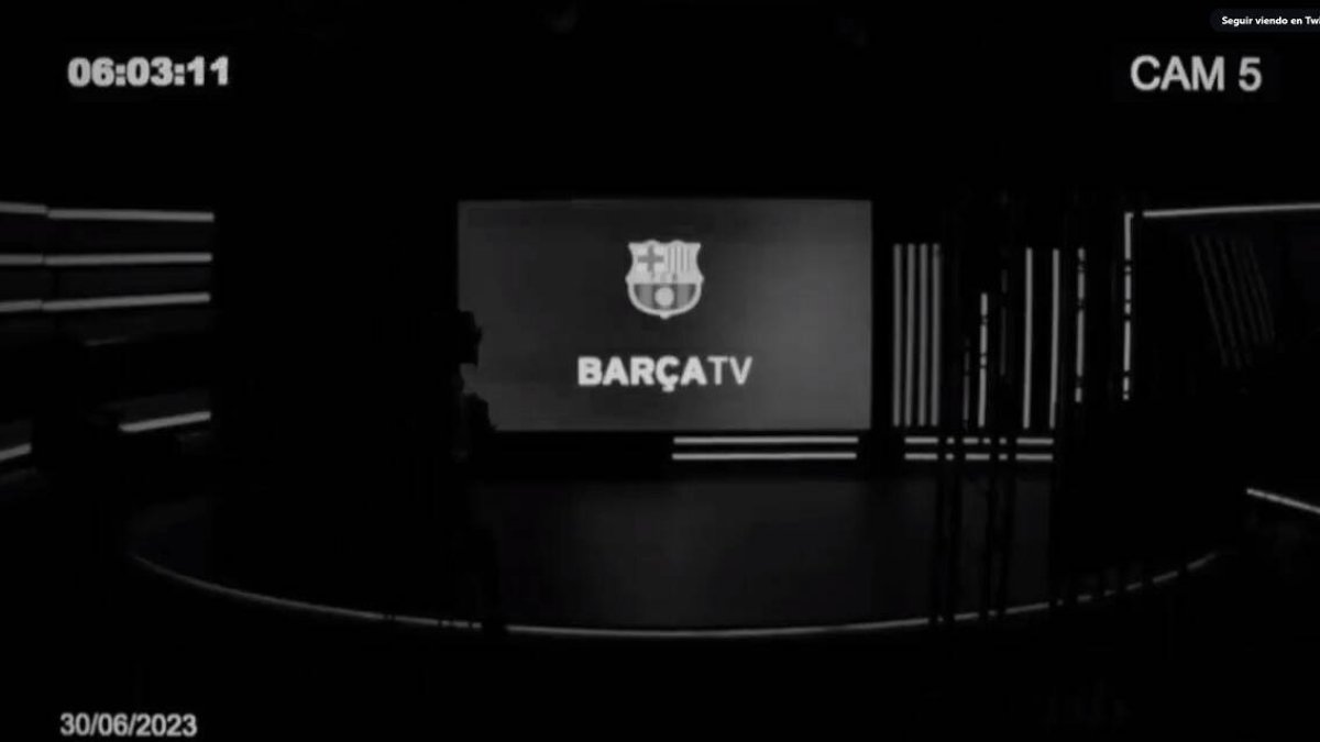 El fundido a negro de Barça TV