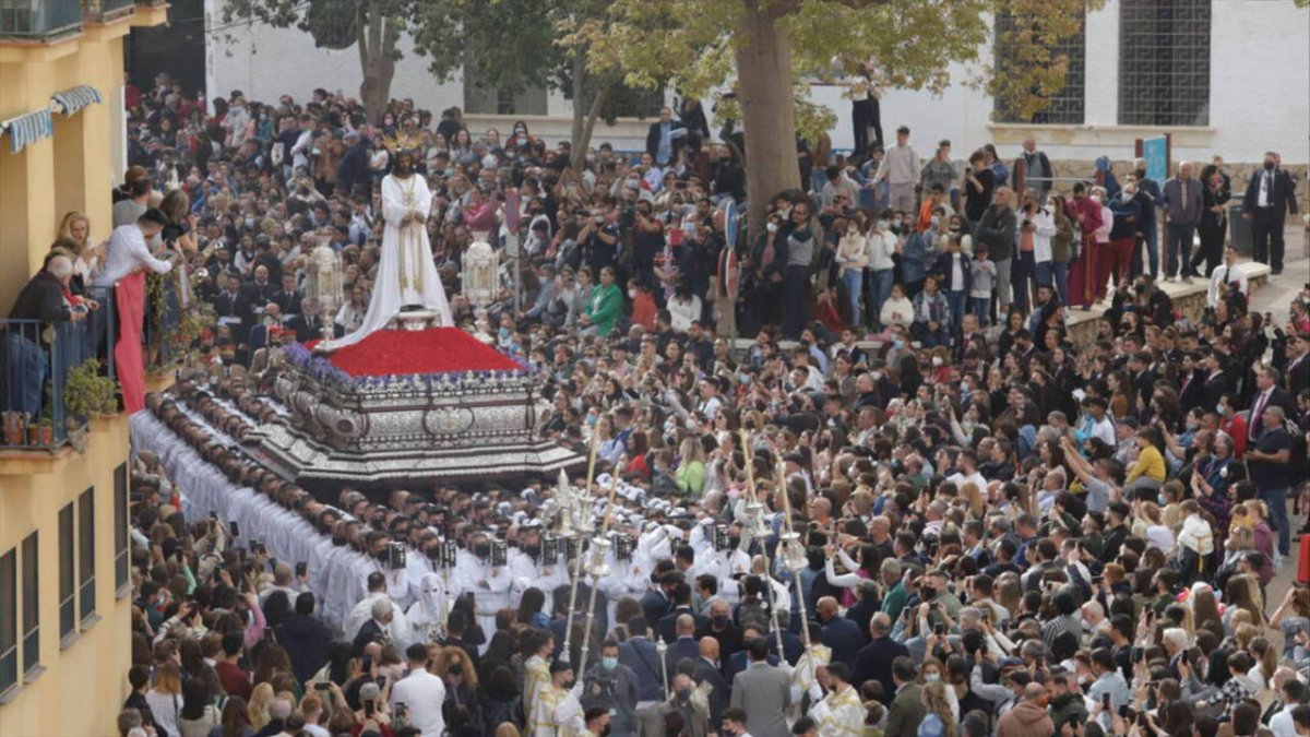Procesión del Cautivo en Málaga el año pasado.