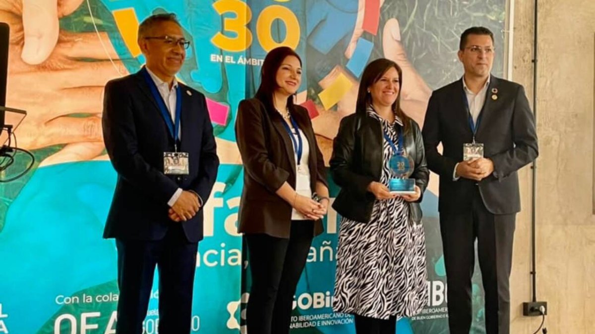 La Diputació rep un reconeixement en la ‘Cumbre Internacional ODS’