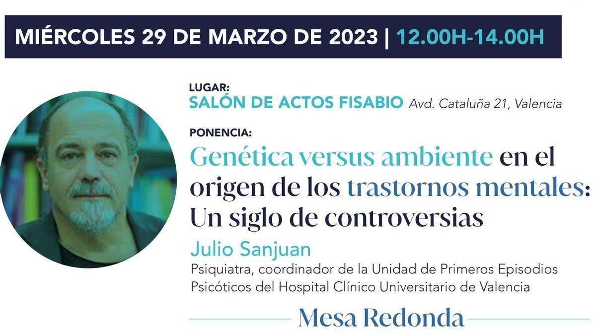 Imagen del cartel promocional de la conferencia - FUNDACIÓN QUAES UPV