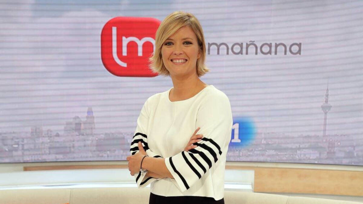 Maria Casado, presentadora de TVE.