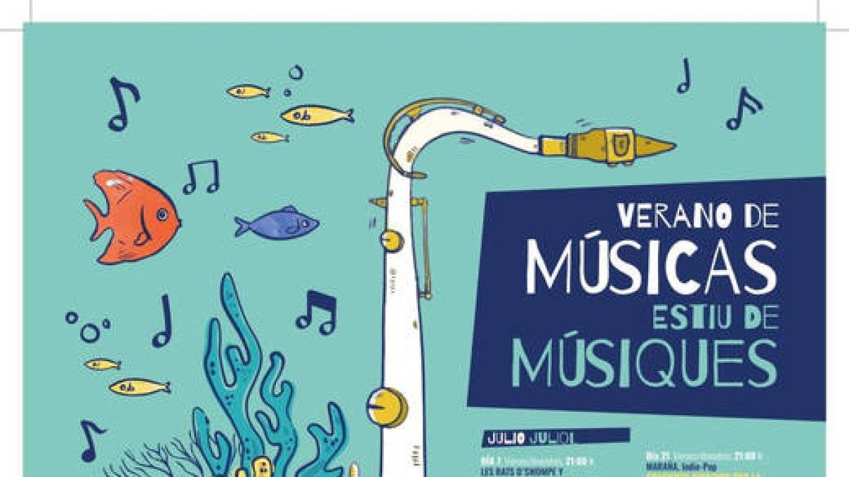 Cartel 'Verano de Músicas'