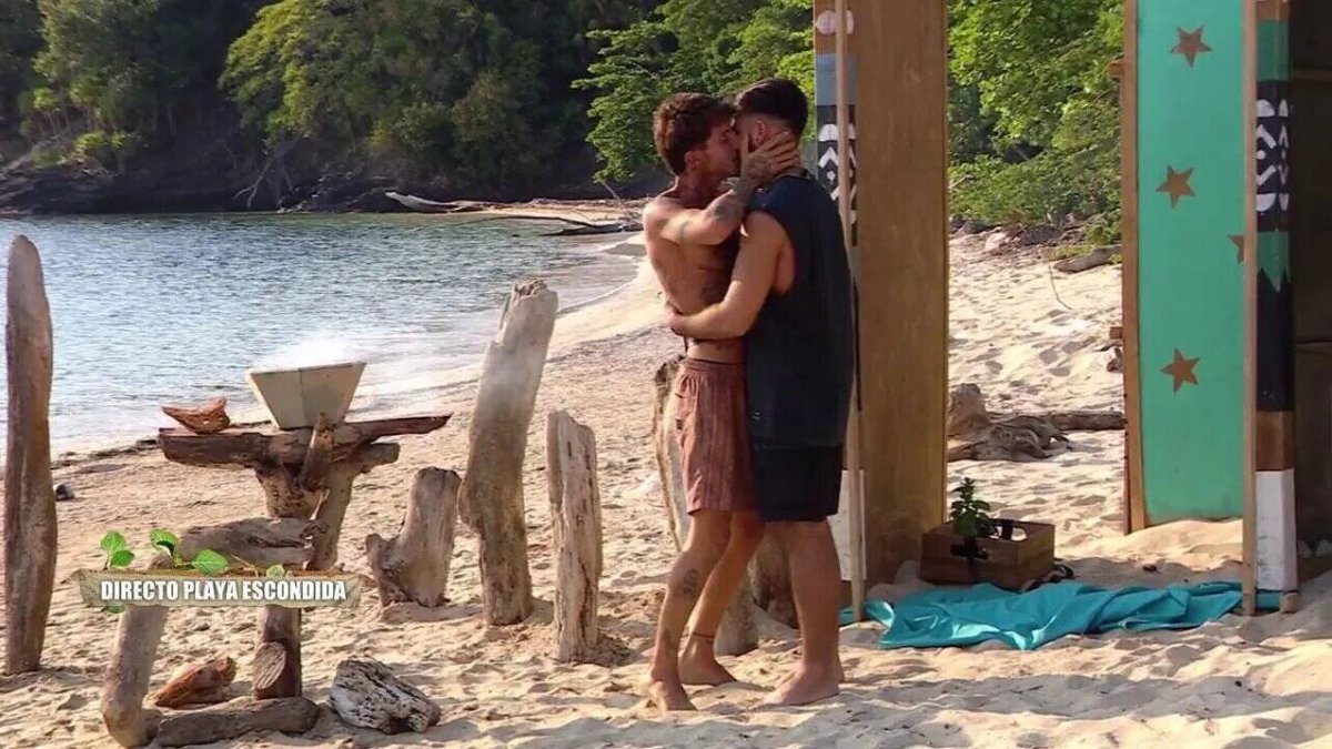 Jonan Wiergo y su novio Cristian