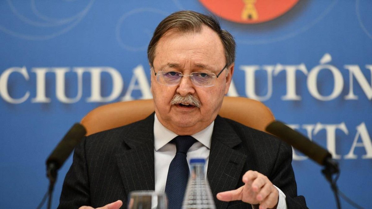 Juan Vivas, presidente de Ceuta en funciones.