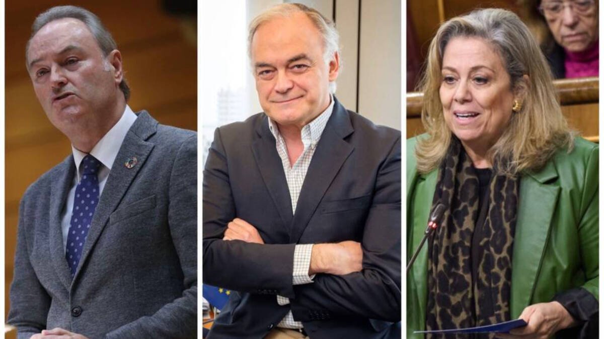 Alberto Fabra, Esteban González Pons y Macarena Montesinos