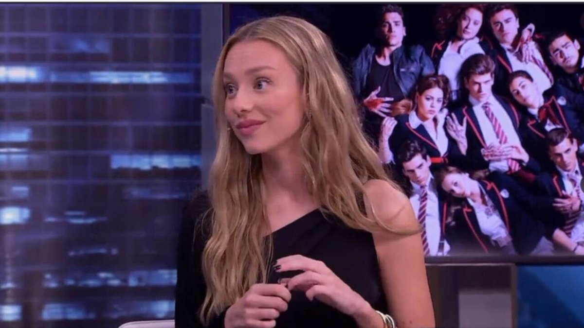 La actriz Ester Expósito en su entrevista ene El Hormiguero.