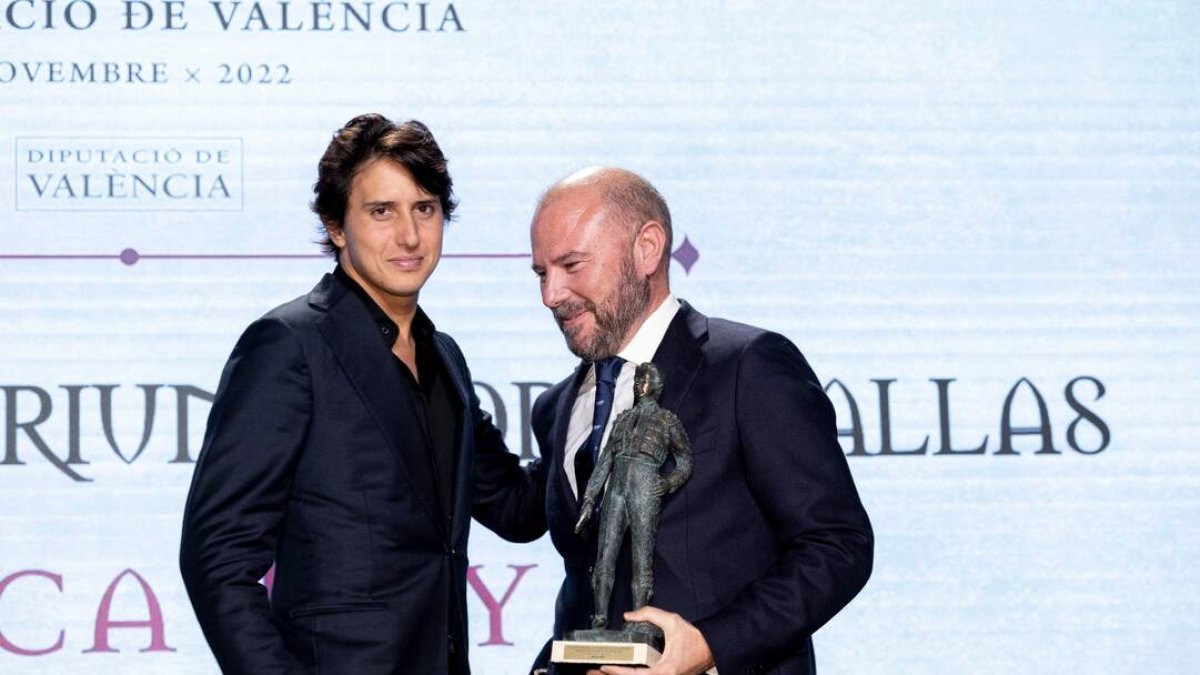 Andrés Roca Rey junto a Toni Gaspar - DIPUTACIÓN DE VALENCIA