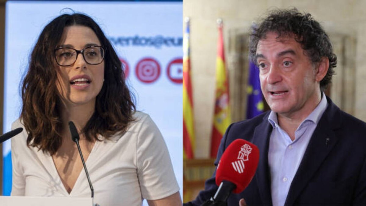 Aitana Mas y Francesc Colomer.