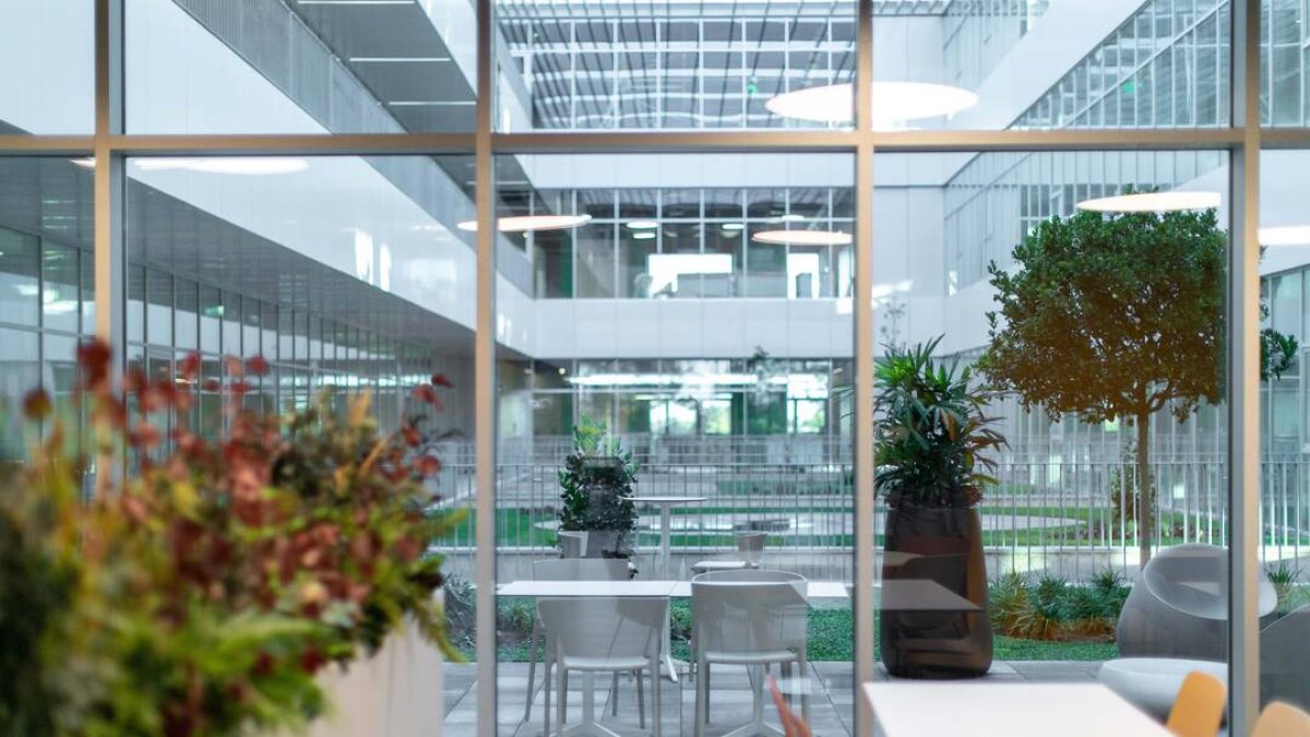 Interior de la nueva oficina de Mercadona en Albalat dels Sorells - MERCADONA