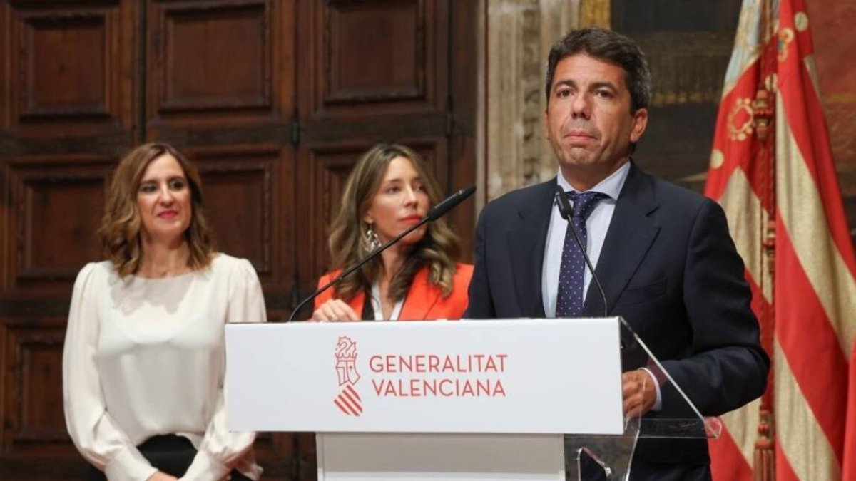 El president de la Generalitat, Carlos Mazón - GVA