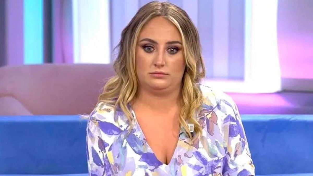 Rocío Flores, en una intervención en Telecinco.