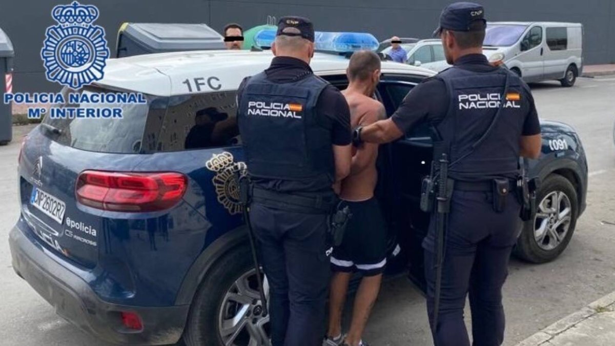 Imagen archivo detención Policía Nacional - EUROPA PRESS