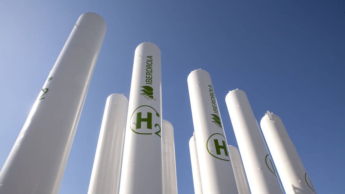 Insatalación de Iberdrola de hidrógeno verde