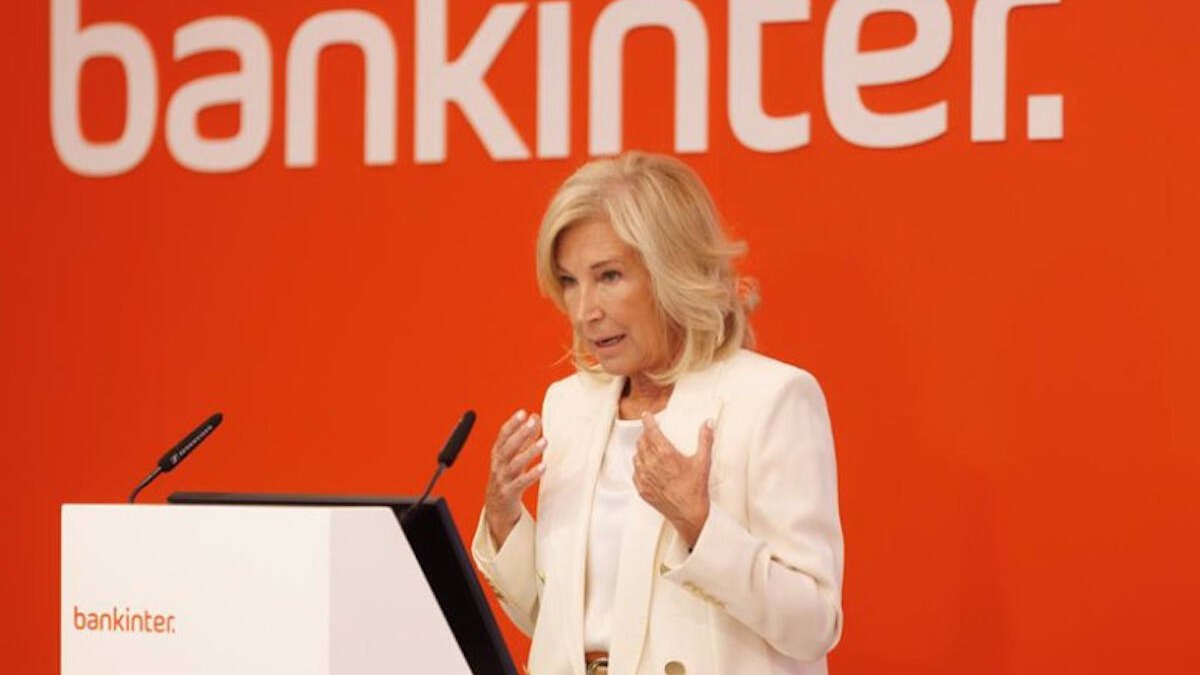 La consejera delegada de Bankinter, María Dolores Dancausa. Europa Press.