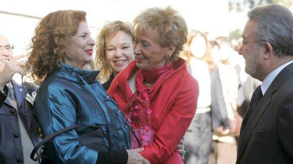 Carmen Alborch con Fernández de la Vega