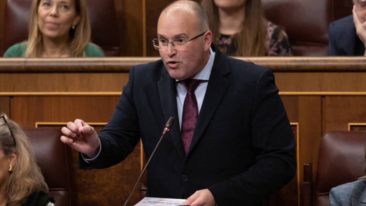 El portavoz del PP en el Congreso, Miguel Tellado.