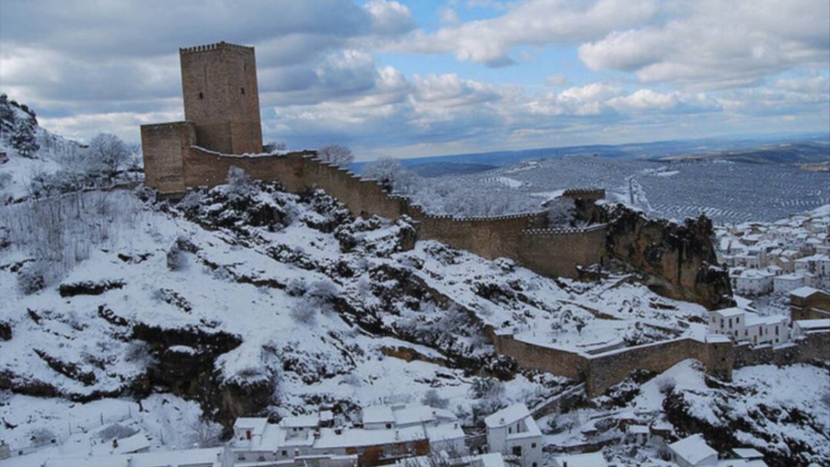 Imagen del año pasado de Cazorla (Jaén) con nieve.