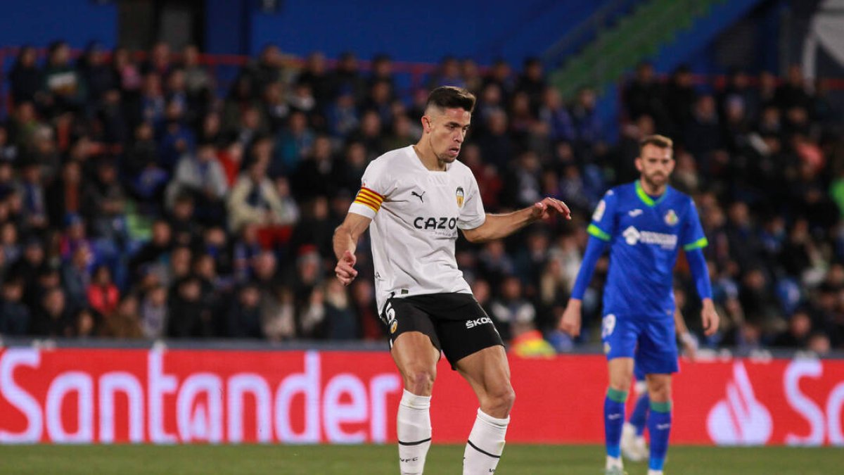 El capitán del Valencia, Gabriel Paulista - EUROPA PRESS