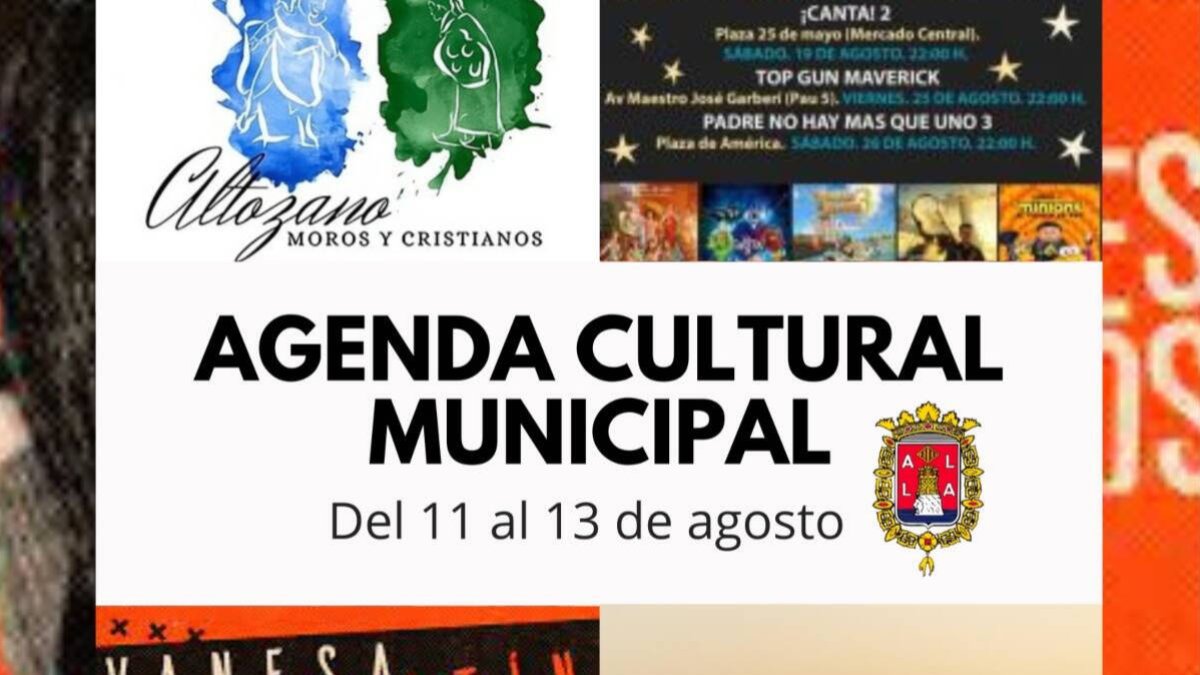 Agenda Cultural Alicante del 11 al 13 de agosto