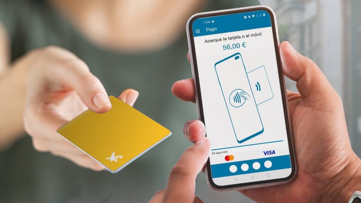 Vista de la nueva app de Caixabank Smartphone TPV para cobrar pagos con el móvil. Europa Press.