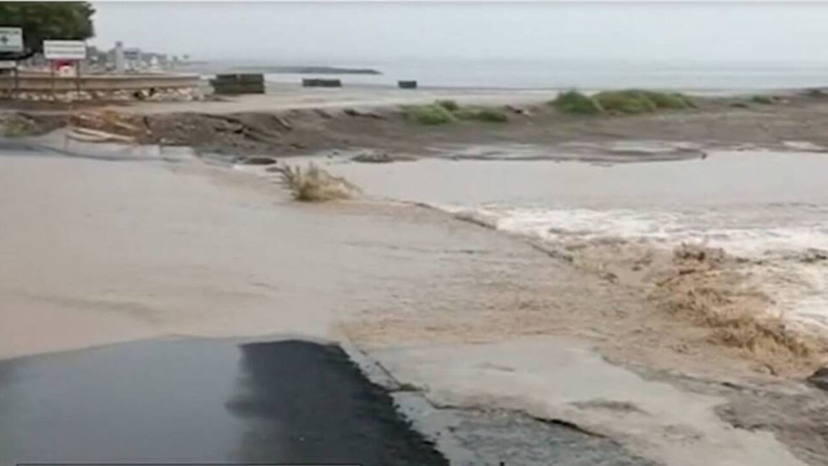 Efectos de la Dana en Almería.
