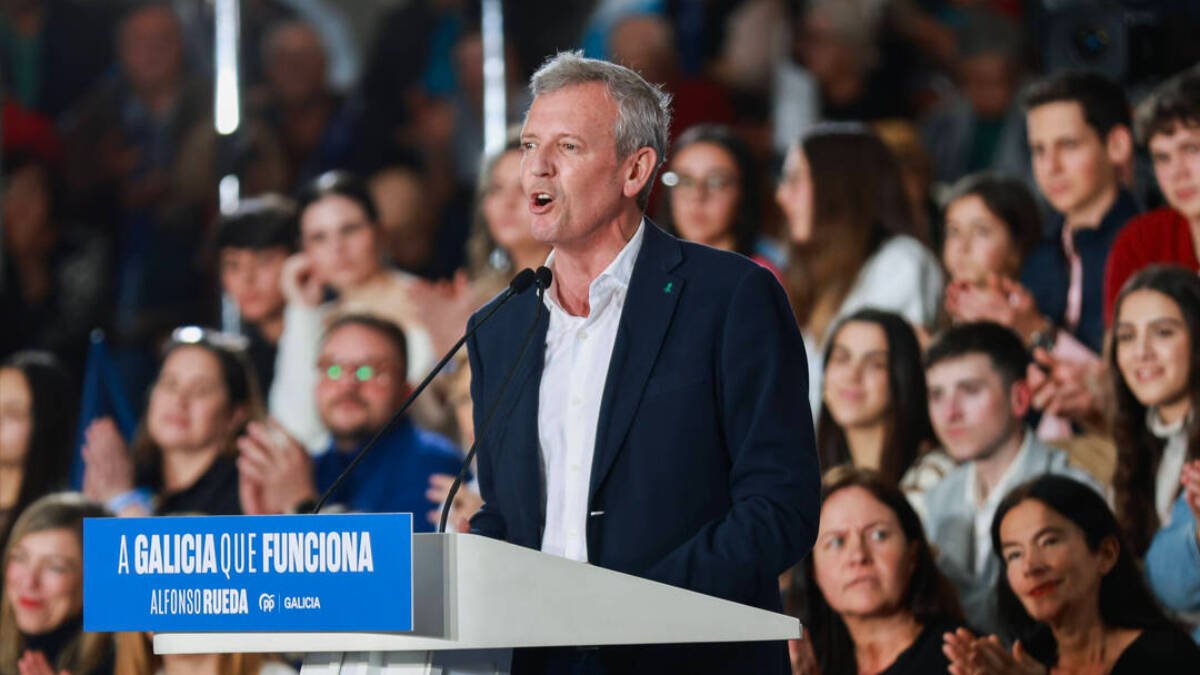 Alfonso Rueda, candidato popular a la Xunta de Galicia