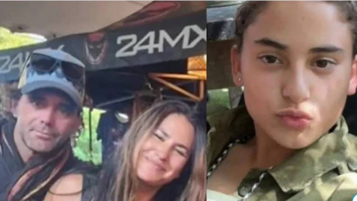Fotografías de los españoles muertos en los atentados de Hamás: Maya Villalobo (dcha) Iván Illarramendi con su pareja Dafna Gargovich.