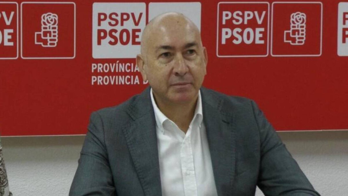 El secretario general del PSPV-PSOE de la provincia de Alicante, Alejandro Soler.