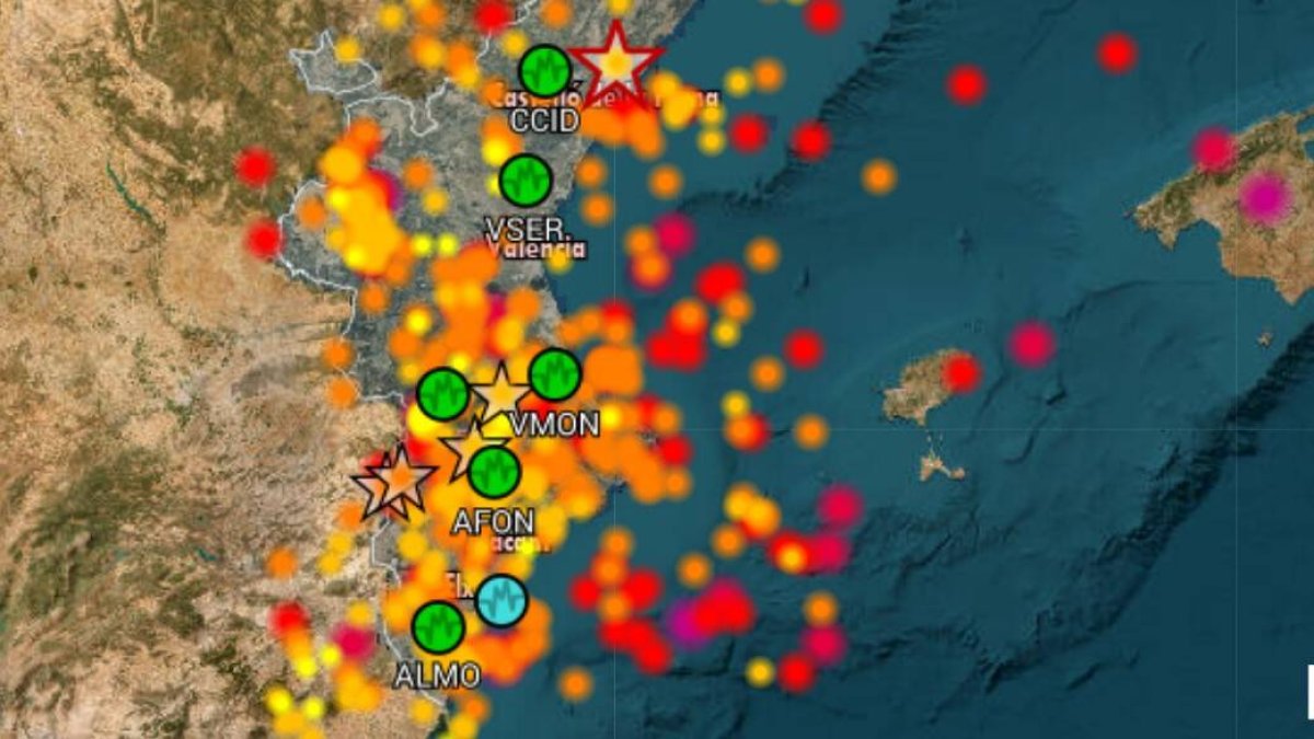 L’Institut Cartogràfic activa una web per a visualitzar esdeveniments sísmics