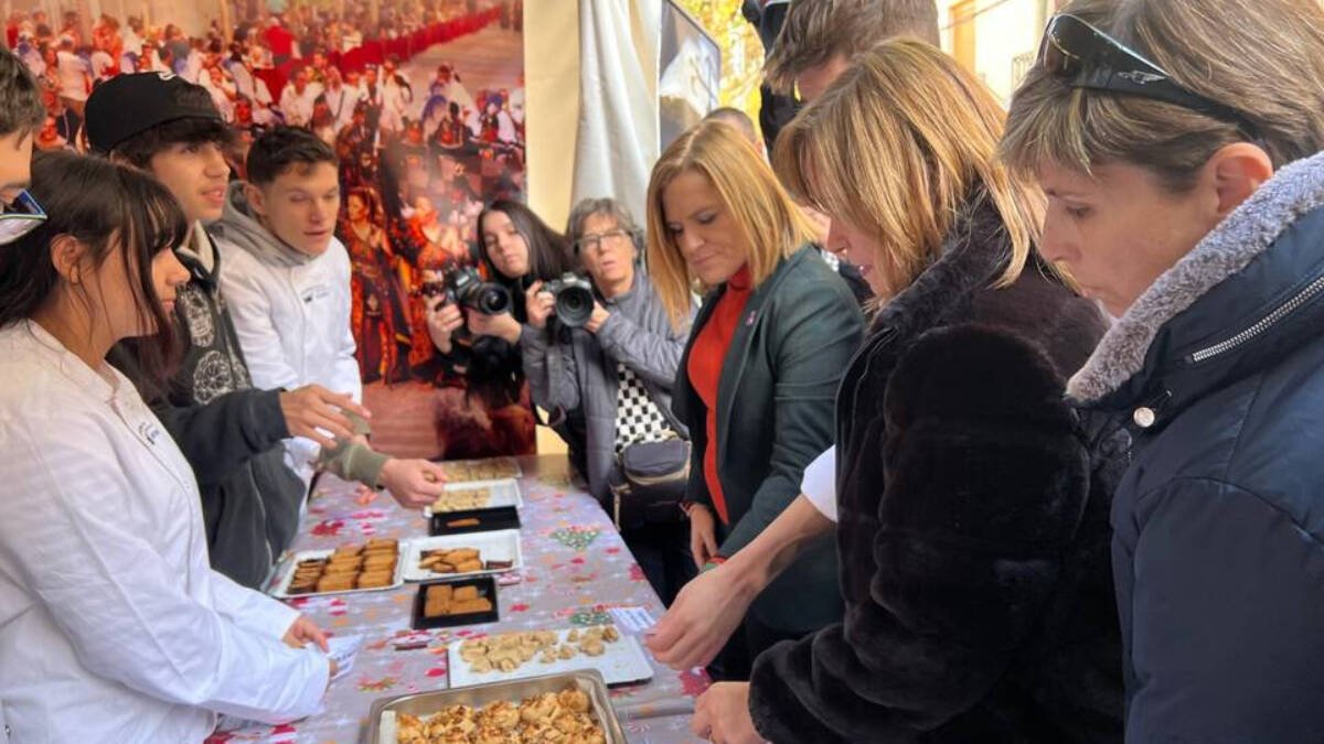 Feria de turrón en Xixona