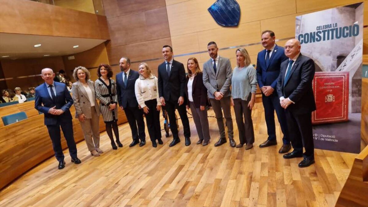 Acto de la Constitución en la Diputación de Valencia