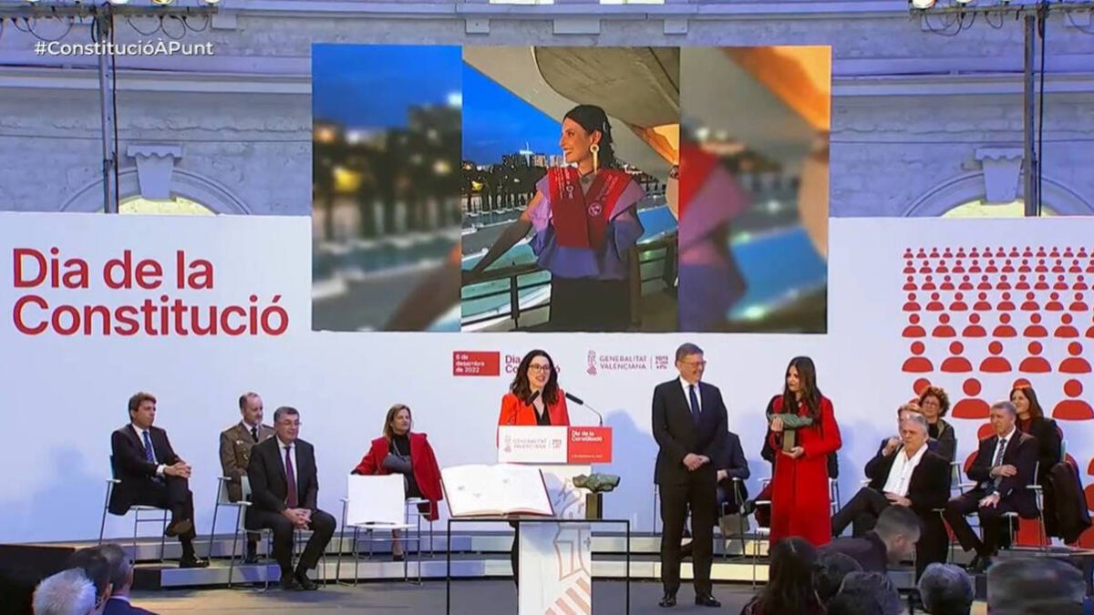 El acto de la COnstitución del año pasado.