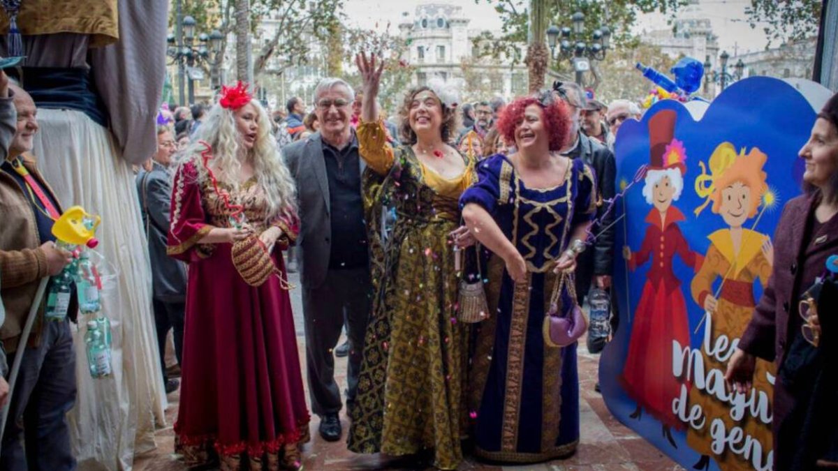 Magas republicanas de Valencia con Joan Ribó