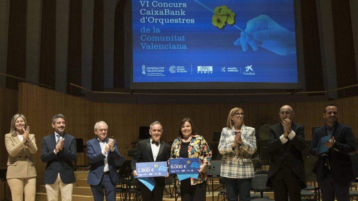 Lliurament dels premis del Certamen d'Orquestres