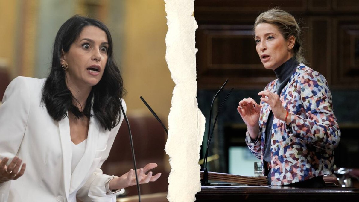 A la izquierda, Inés Arrimadas, a la derecha, María Muñóz - EP