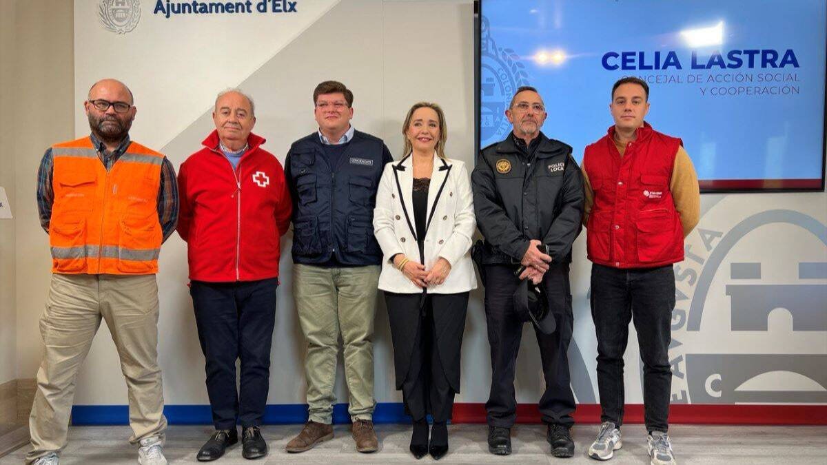 Elche activa el dispositivo especial de bajas temperaturas