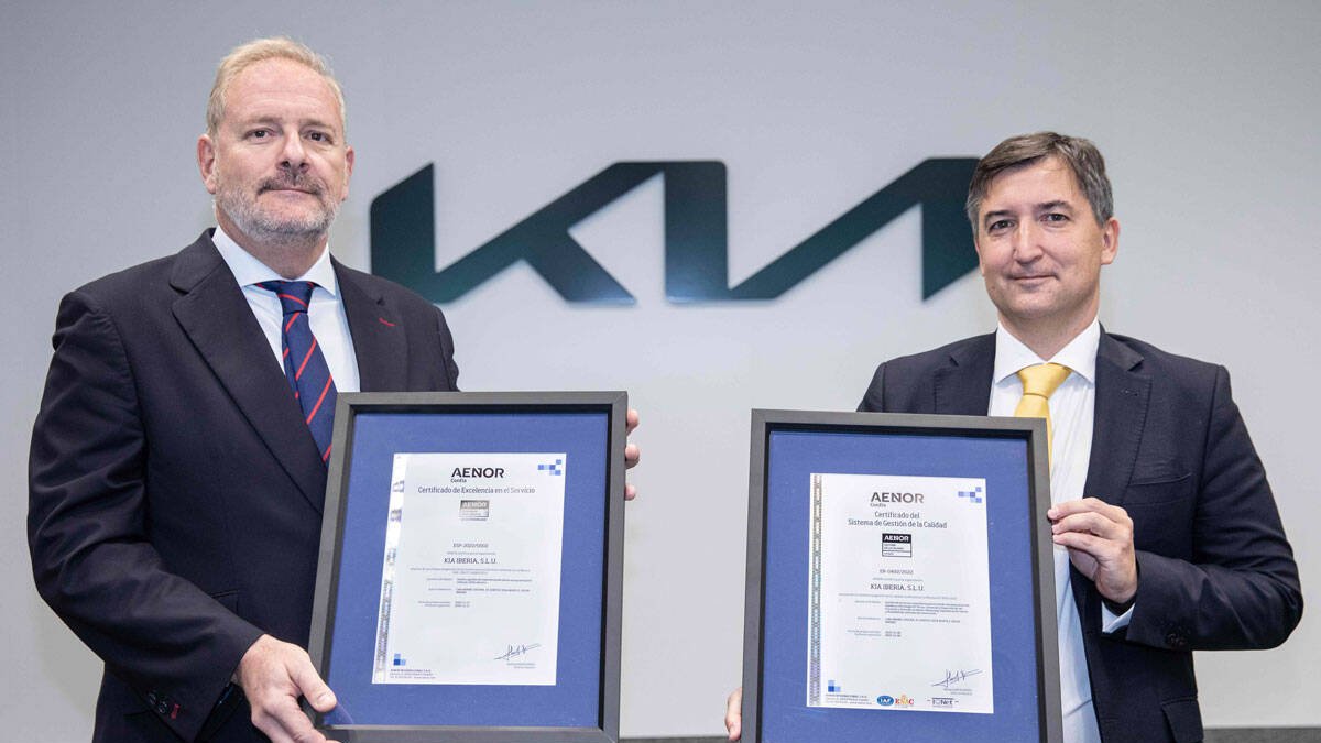 Aenor certifica el modelo de experiencia de cliente de Kia en primicia