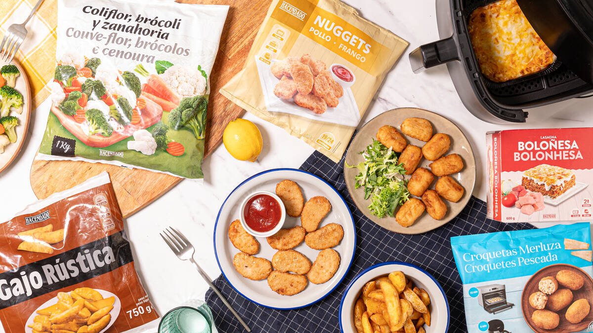 Mercadona incrementa su oferta de productos aptos para la freidora de aire