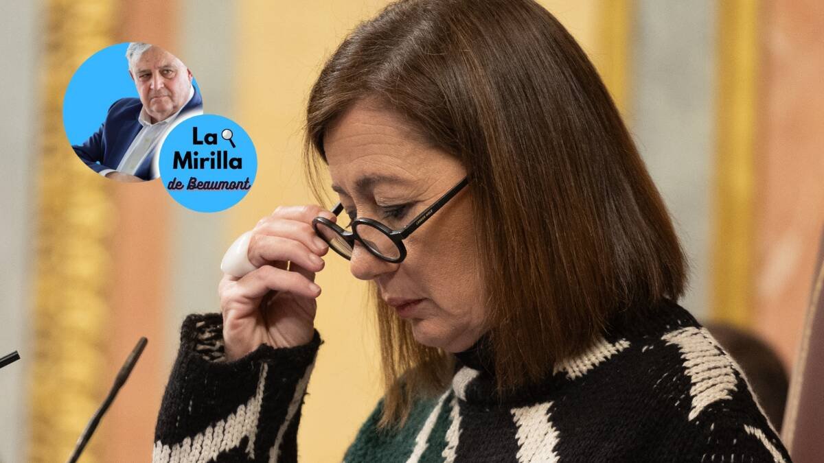 La presidenta del Congreso y expresidenta de Baleares, Francina Armengol.