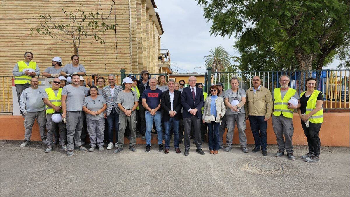 Elías Amor destaca los talleres de empleo puestos en marcha en Orihuela