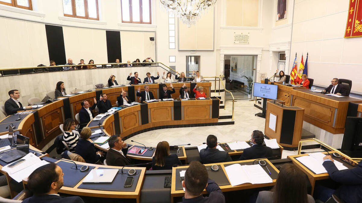 Pleno de la Diputación