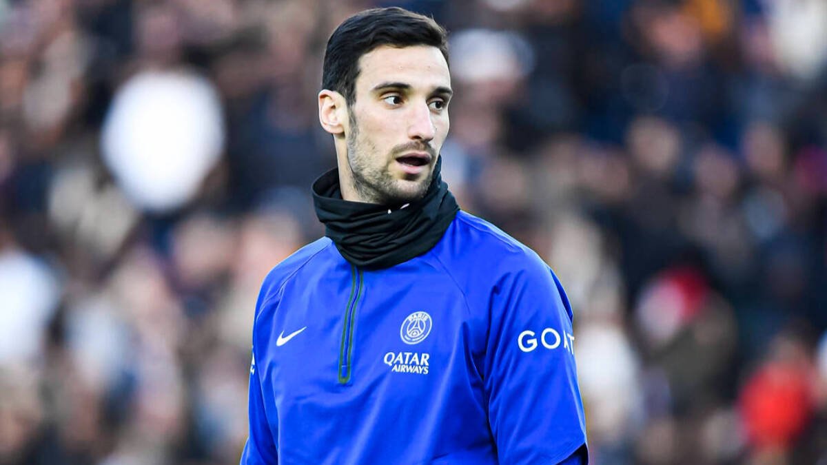 Sergio Rico, con el PSG.