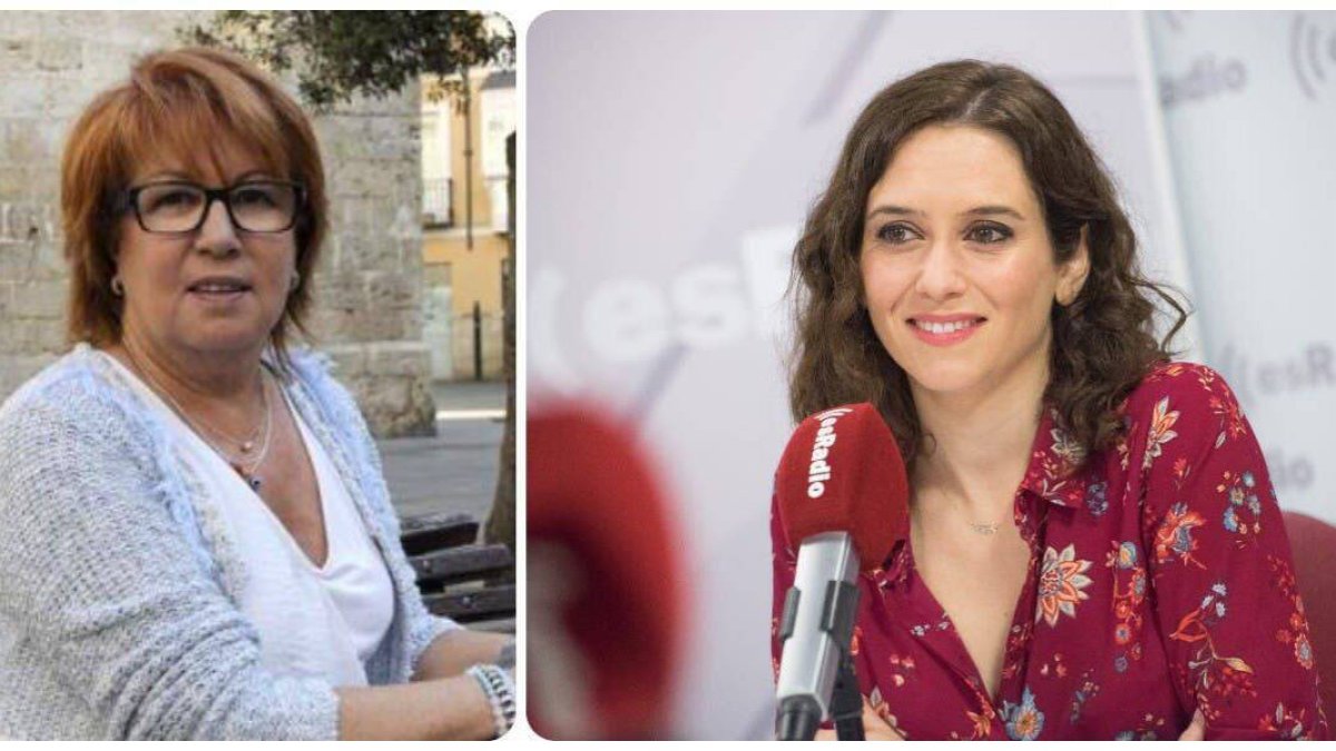 Rosa Villacastín e Isabel Díaz Ayuso.