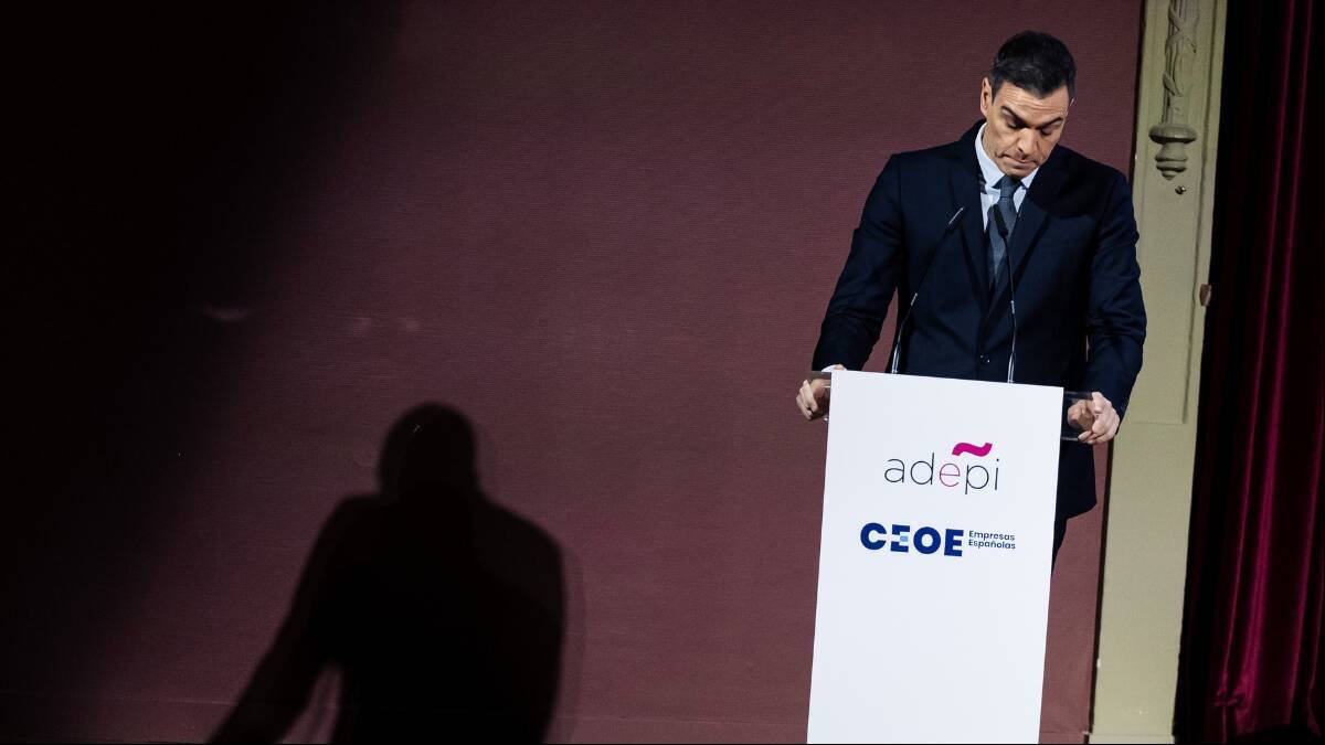 El presidente del Gobierno y líder del PSOE, Pedro Sánchez.