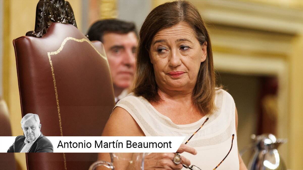 La presidenta del Congreso y expresidenta de Baleares, Francina Armengol.