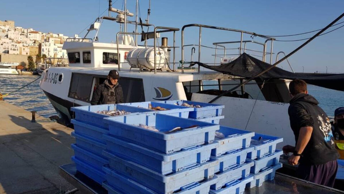 Pescadores en Peñíscola / Imagen de archivo.