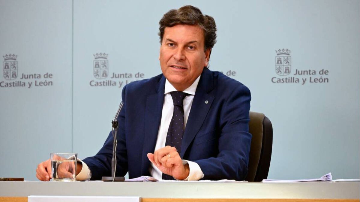 El portavoz de la Junta, Carlos Fernández Carriedo.