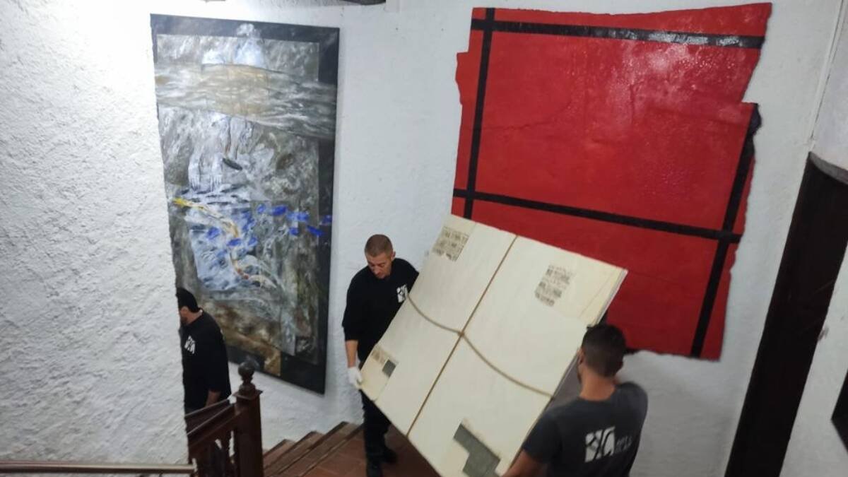 Traslado de las piezas