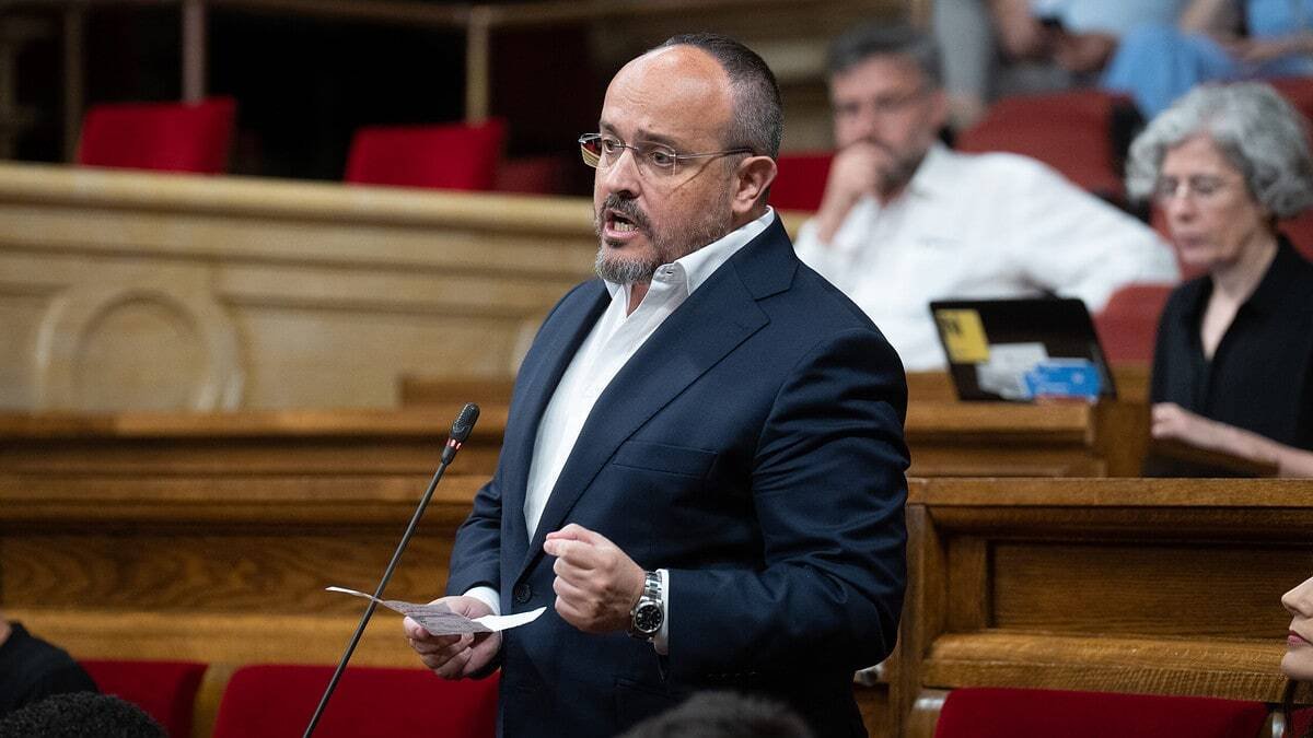 El líder del PP, Alejandro Fernández.